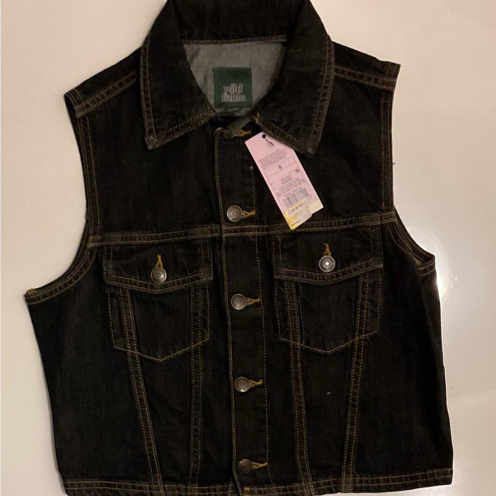 Wild Fable Dark Denim Vest